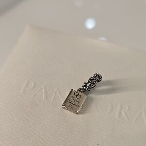 Authentic Pandora Sterling Silver Valentine Charm